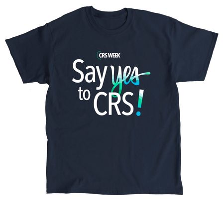 CRS Week 2026 Apparel, a Navy Classic Unisex Tee