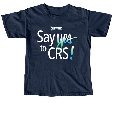 CRS Week 2026 Apparel, a True Navy Comfort Colors Unisex Tee