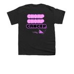 BELLA BITES BACK&nbsp;, a Black Youth Unisex Tee (back-view)