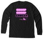 BELLA BITES BACK&nbsp;, a Solid Black Blend Premium Long Sleeve Tee (back-view)