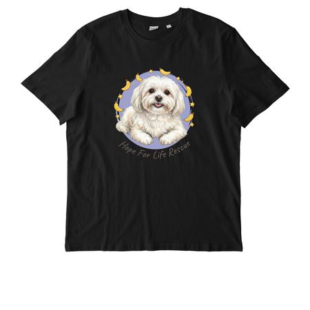 Happy, a Black Stanley/Stella Unisex Creator 2.0 Tee