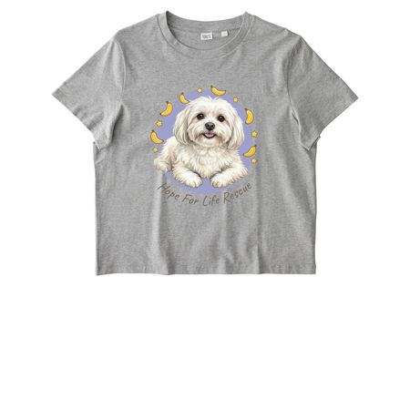 Happy, a Cool Heather Grey Stanley/Stella Women?s Stella Muser Tee