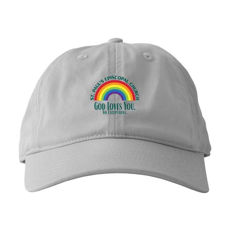 St. Paul's Pride (Rainbow), a Dolphin Printed Eco Baseball Cap