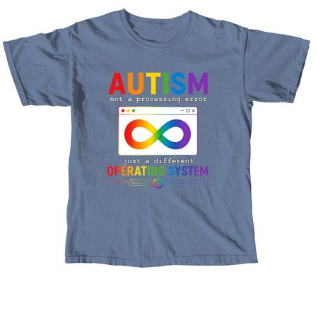 Not A Processing Error..., a Blue Jean Comfort Colors Unisex Tee