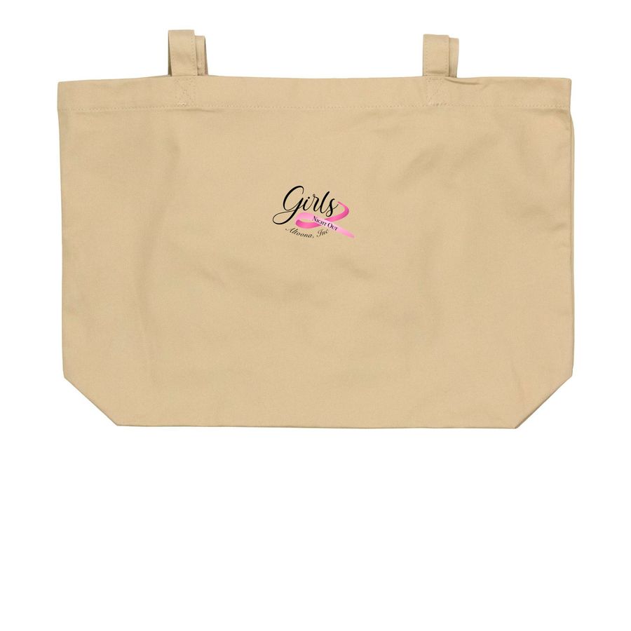 GNO Bags, a Oyster Large Organic Cotton Tote Bag