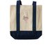 GNO Bags, a Natural/Navy