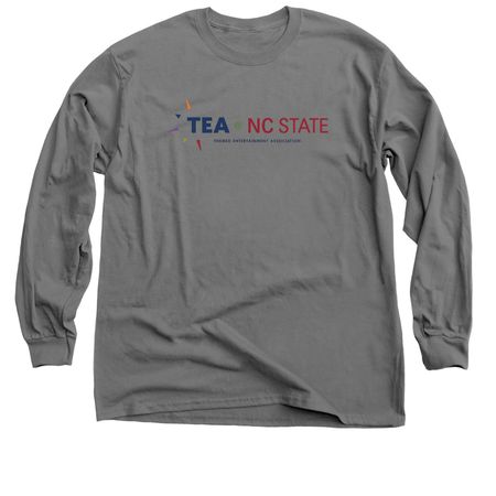 TEA @ NC State Official Long Sleeve, a Charcoal Classic Long Sleeve Tee