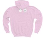 2026 Safe Haven RunWalk for Babies, a Light Pink Youth Pullover Hoodie (back-view)