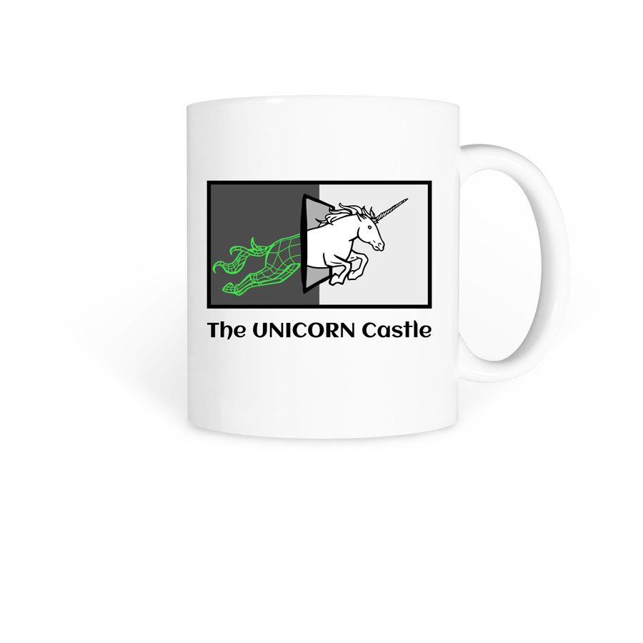 Drink from a unicorn!, a White Coffee Mug