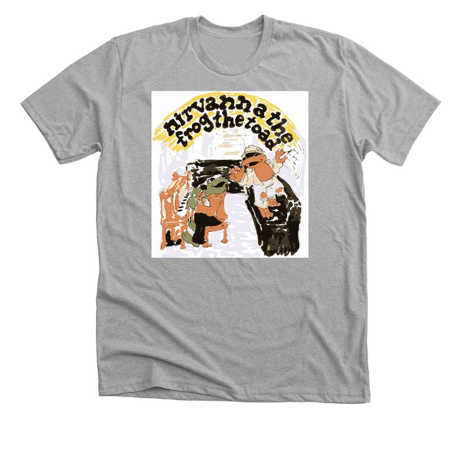 ShirTober #4: Nirvanna: The Frog The Toad, a Athletic Heather Premium Unisex Tee