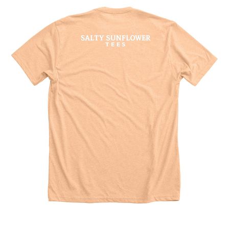 ?Baseball Mama, a Heather Peach Premium Unisex Tee (back-view)