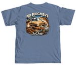 South Carolina Sportsman, a Blue Jean Comfort Colors Unisex Tee (back-view)