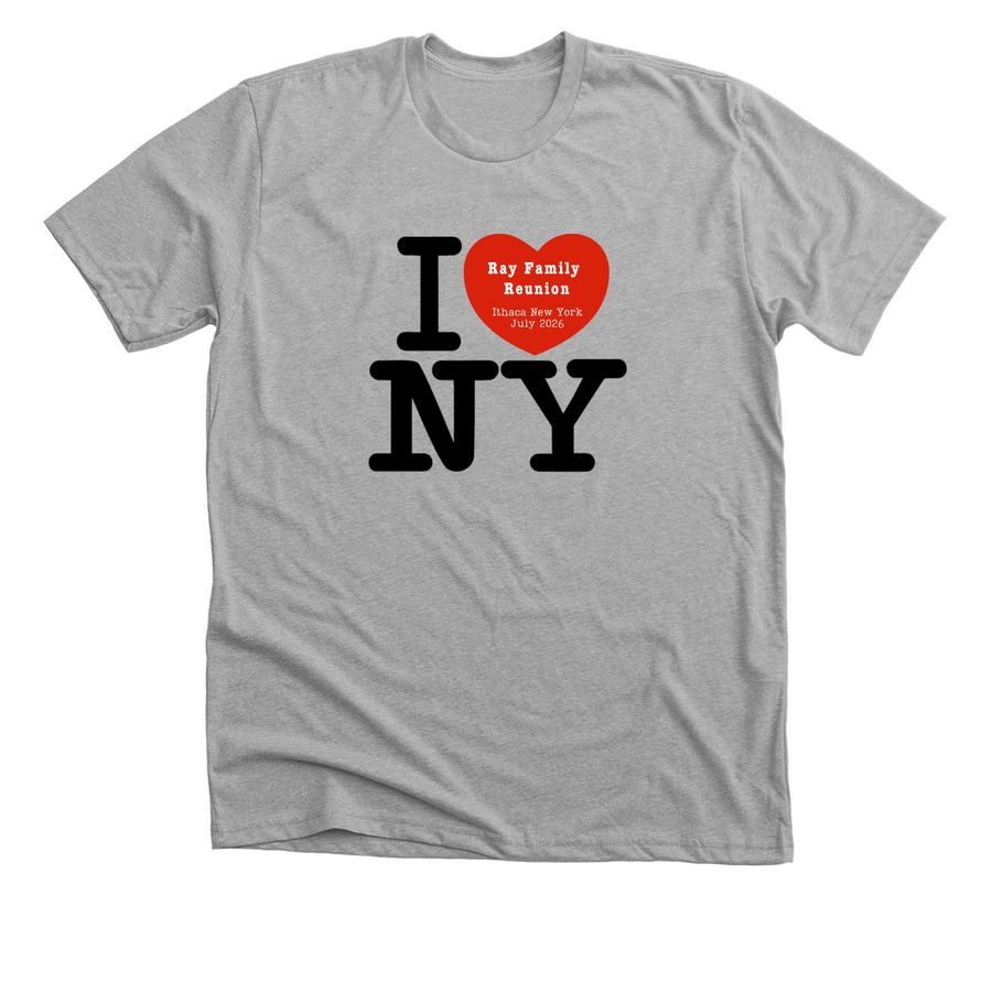 One-Sided Light Shirts (8 options), a Athletic Heather Premium Unisex Tee