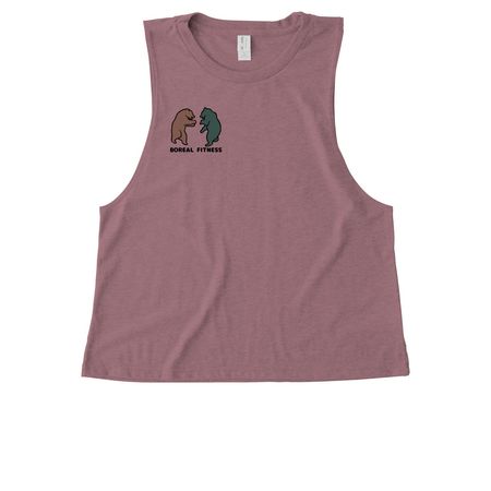 Classic Logo Tops, a Vintage Rose Allmade Eco Triblend Women?s Muscle Tank