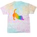 LOVE is LOVE (Premium), a Snow Cone Classic Tie Dye Tee (back-view)