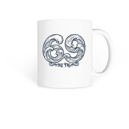 69 IKE FRG coffee mug, a White Coffee Mug