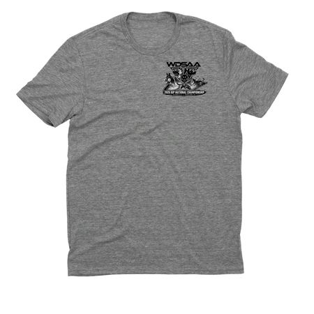 2026 South Regional Championship, a Aluminum Grey Allmade Eco Triblend Unisex Tee