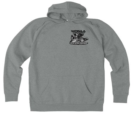 2026 South Regional Championship, a Aluminum Grey Heather Allmade Organic CVC Pullover Hoodie