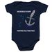 Anchored In Hope: Baby, a Navy Infant Onesie