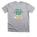 Library Kids!, a Athletic Heather Premium Unisex Tee