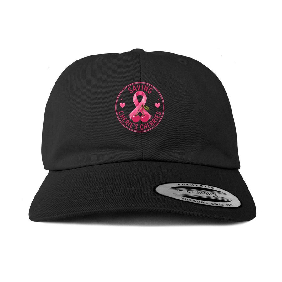 Saving Cherie's Cherries, a Black Printed Classic Baseball Cap