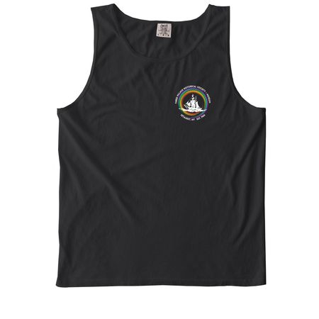 Local History Means Everyone's History., a Black Comfort Colors Tank Top