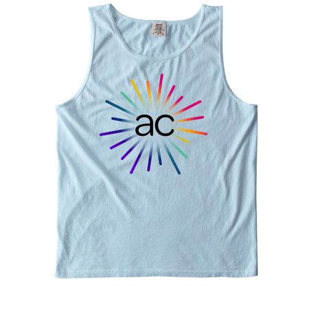 Pride Merchandise, a Chambray Comfort Colors Tank Top