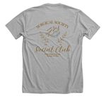 Surgical Social Club- Surgery, a Athletic Heather Premium Unisex Tee (back-view)