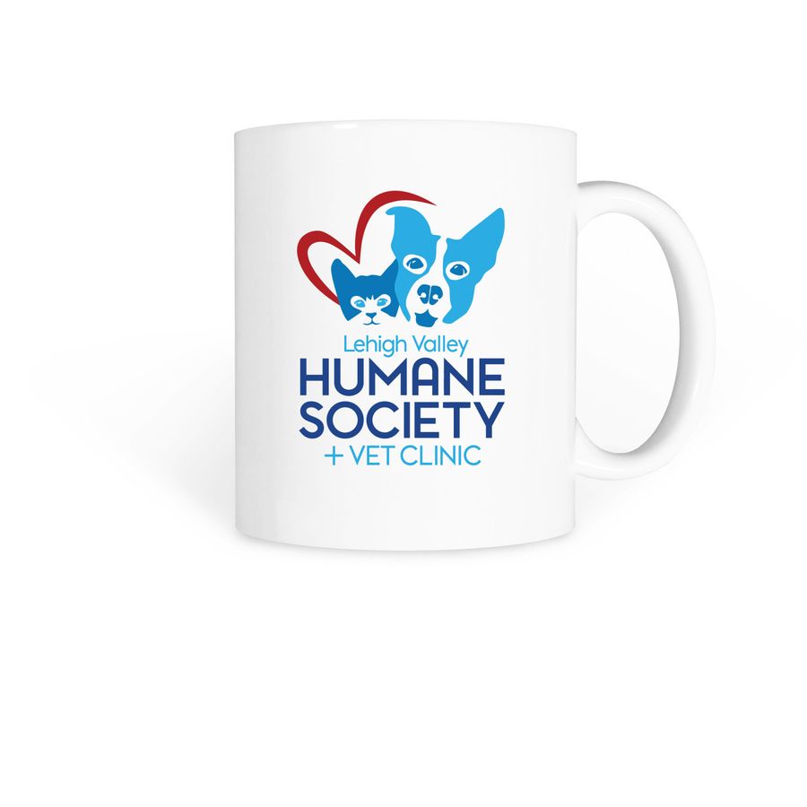 LVHS Traditional Logo Mug, a White Coffee Mug