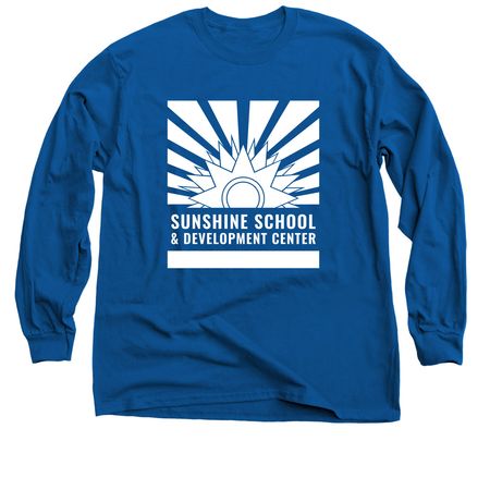 Sunshine Logo | Shirts & Apparel, a Royal Blue Classic Long Sleeve Tee