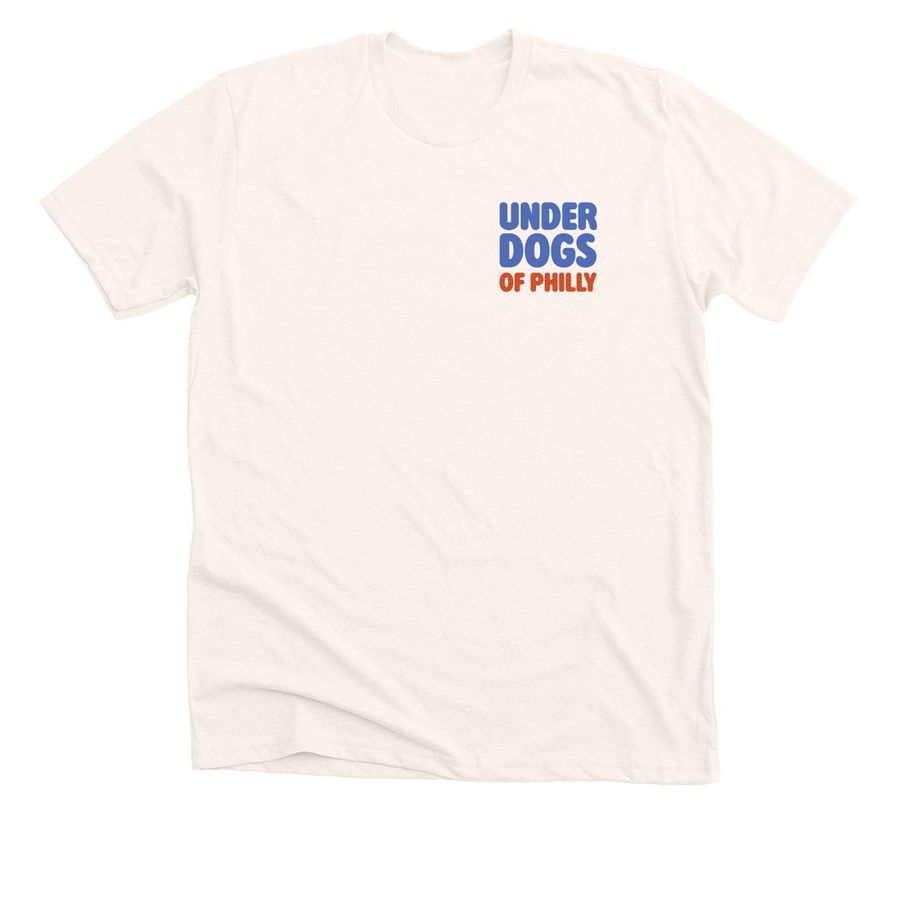 Underdogs of Philly, a Heather Natural Premium Unisex Tee