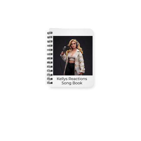 Kellys Reactions Notebook, a White Spiral Notebook