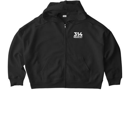 String Quartet is Cool Zip Up, a Black Stanley/Stella Women?s Stella Ida Zip Up Pullover Hoodie