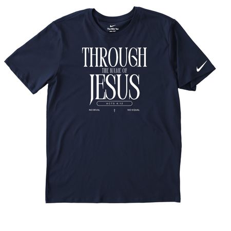 The Endurance, a College Navy Nike Dri-FIT Jersey Blend Performance Tee