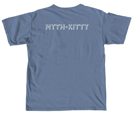 every little soul must shine, a Blue Jean Comfort Colors Unisex Tee (back-view)