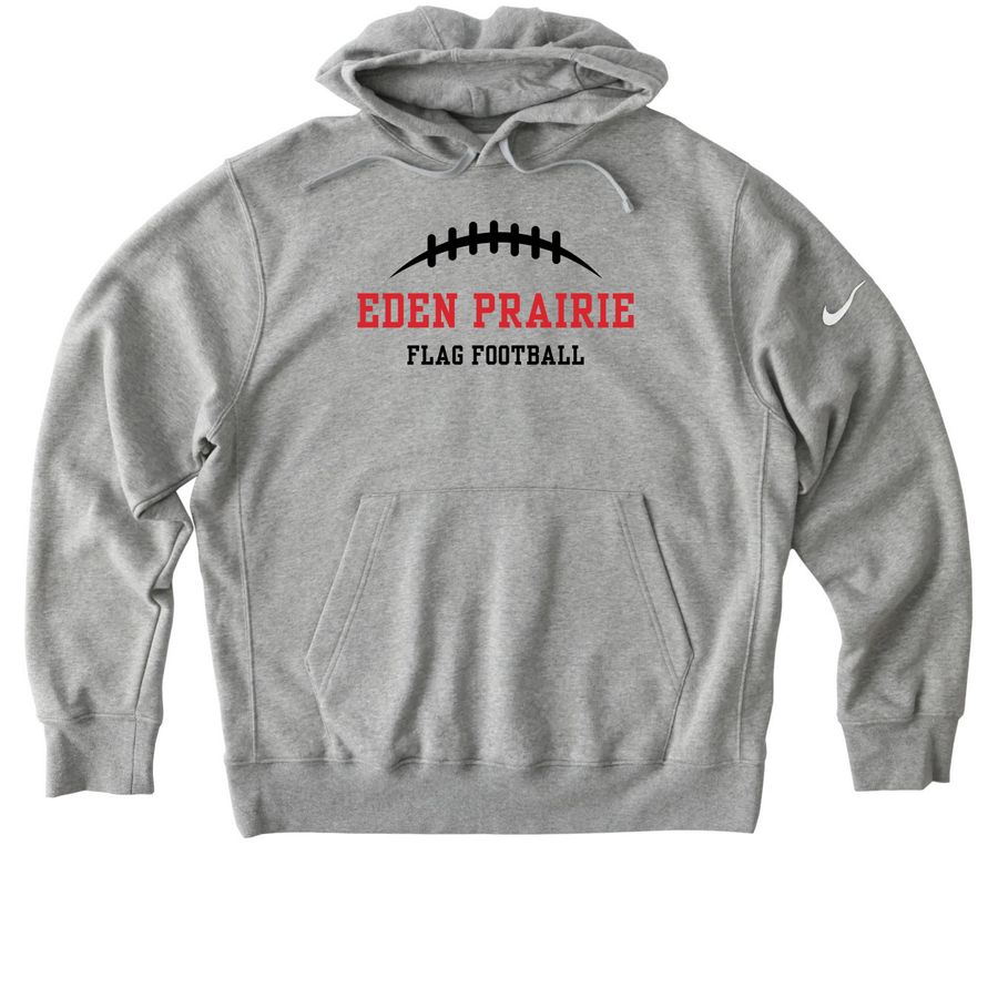 EPHS Flag Performance Collection-Laces Blk, a Dark Grey Heather Nike Club Fleece Pullover Hoodie