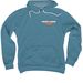 Great Lakes Fish Sweatshirt, a Heather Deep Teal Premium Pullover Hoodie