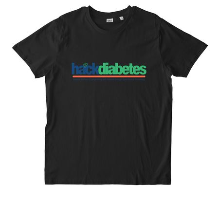 HackDiabetes, a Black Stanley/Stella Unisex Rocker Tee