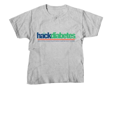 HackDiabetes, a Sport Grey Youth Unisex Tee