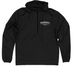 Minimal PsyD (Windbreaker), a Black Quarter-Zip Windbreaker