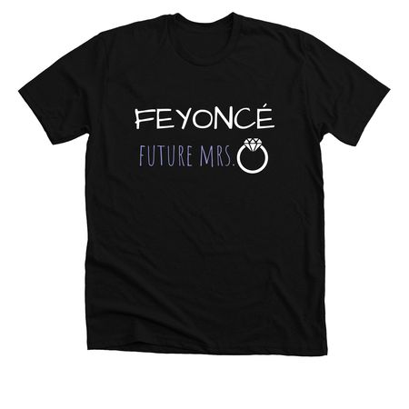 ?He Put A Ring On It Nurse Kimi, a Solid Black Blend Premium Unisex Tee