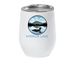 Mirror Lake Merchandise, a White Insulated Wine Cup