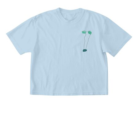 Finny Bouncing Machine, a Chambray Comfort Colors Boxy Tee