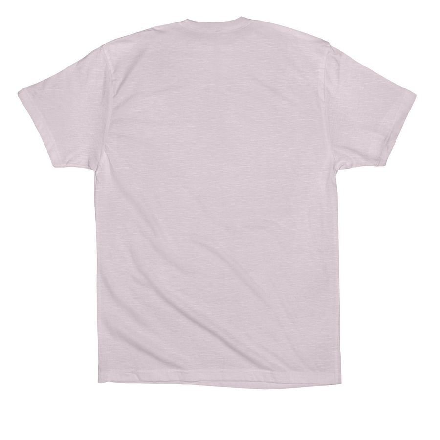 Summer 26 - Tee, a Lavender Dust Premium Cotton Tee (back-view)