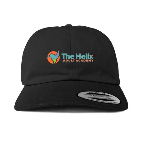 Hats Off to Helix!, a Black Printed Classic Baseball Cap