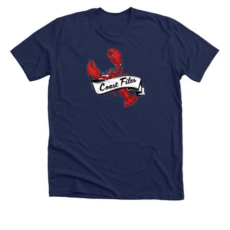 OG Coast Files, a Solid Navy Blend Premium Unisex Tee