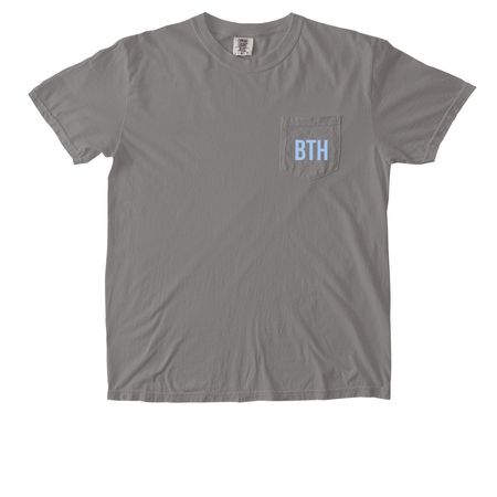 Life is Hard - Marry A Farmer, a Grey Comfort Colors Pocket Tee