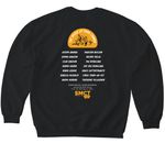 House at Pooh Corner Longsleeve & Crewneck, a Black Softstyle Crewneck Sweatshirt (back-view)