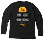 House at Pooh Corner Longsleeve & Crewneck, a Solid Black Blend Premium Long Sleeve Tee (back-view)