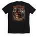 McStuds Pirate, a Solid Black Blend Premium Unisex Tee (back-view)